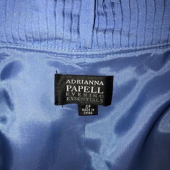 Elegant evening top/jacket w/black ribbon.. - Picture 5 of 5